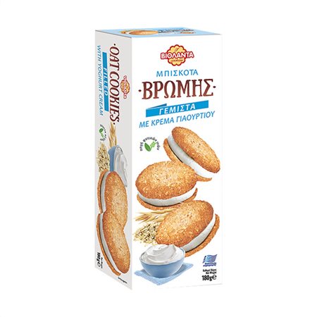 Violanta Oat Cookies with Yogurt filling